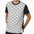 Soccer Ball Pattern Black And White T-Shirt - Trendy Graphic Men Women - T-Shirt, Sweatshirt, Hoodie