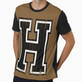 Big Varsity Letter H T-Shirt - Custom Art Print Unisex - T-Shirt, Sweatshirt, Hoodie