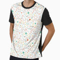 80S Geometric Forms T-Shirt - Minimalist Print Unisex - T-Shirt, Sweatshirt, Hoodie