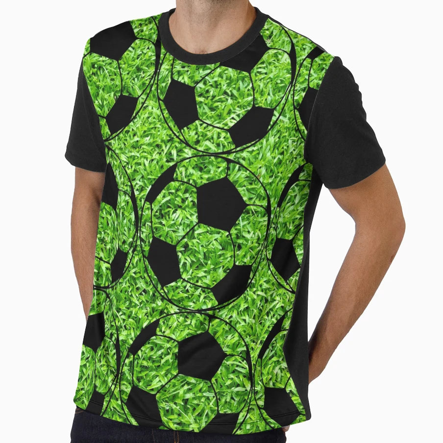 Football Vibes Bold Soccer True Fans T-Shirt - Trendy Graphic Unisex - T-Shirt, Sweatshirt, Hoodie