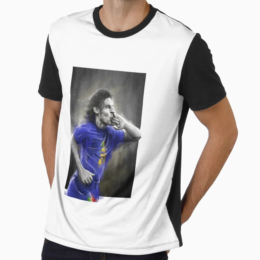 Andrea Pirlo Italy World Cup 2006 T-Shirt - Minimalist Print Men Women - T-Shirt, Sweatshirt, Hoodie