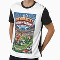 Greatest Show Earth Soccer Cartoon Fun T-Shirt - Streetwear Style Unisex - T-Shirt, Sweatshirt, Hoodie