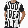 Good Vibes Only by KuroiVisuals - Adult & Kids T-Shirts, Sweatshirts & Hoodies apparel design preview 1