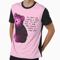 "You don't have to smile" Galaxy Bear by - Adult & Kids T-Shirts, Sweatshirts & Hoodies apparel design preview 1
