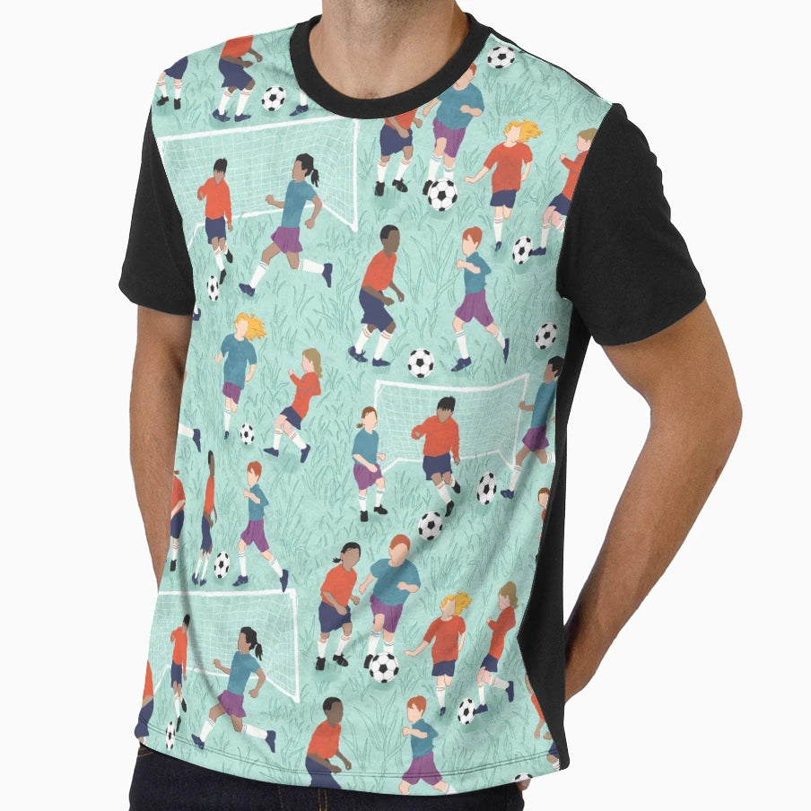 Children Soccer Game Sports Fun T-Shirt - Streetwear Style Unisex - T-Shirt, Sweatshirt, Hoodie