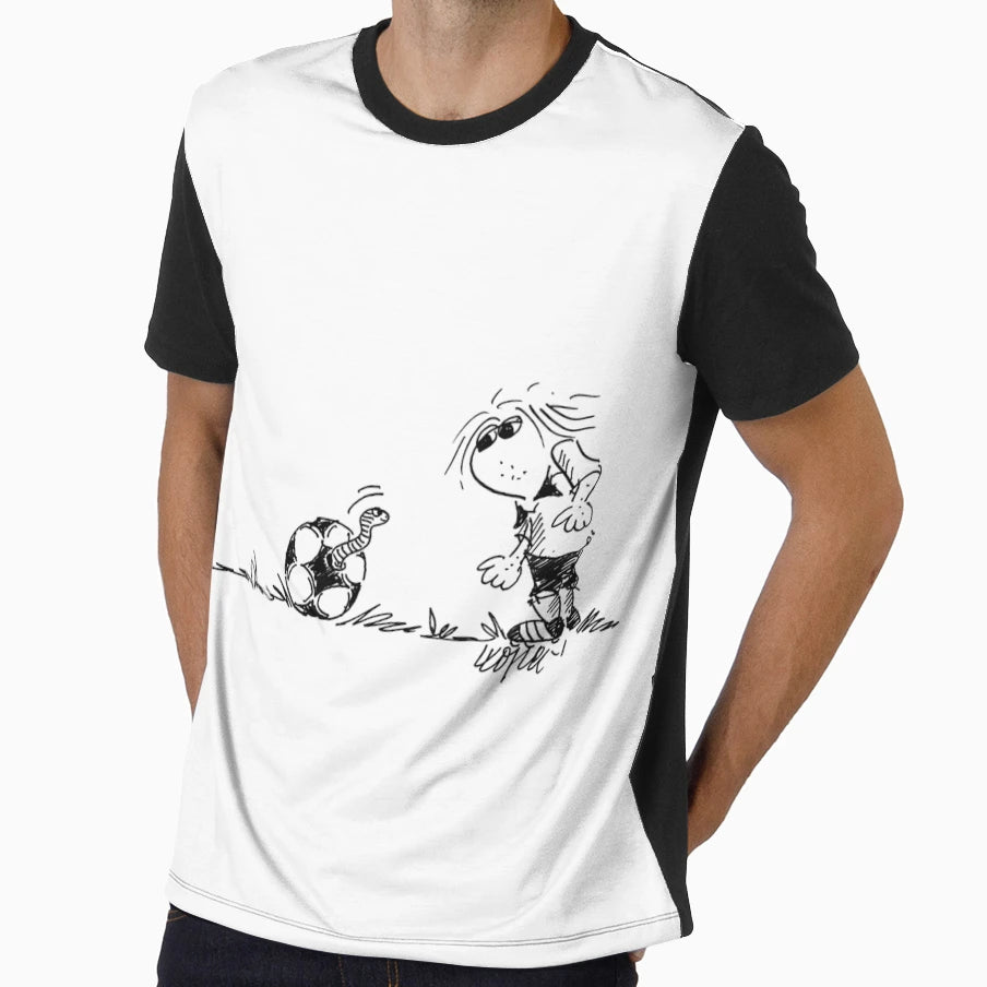 Kopec Football Cartoon 0245 T-Shirt - Graphic Print Unisex - T-Shirt, Sweatshirt, Hoodie