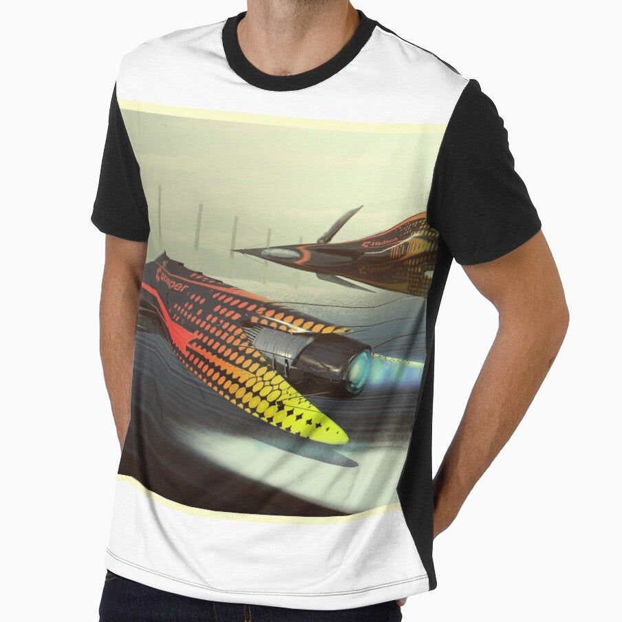 Racers 1 by AlexJayBrady - Adult & Kids T-Shirts, Sweatshirts & Hoodies apparel design preview 1