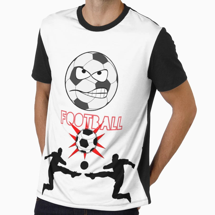 Football T-Shirt - Aesthetic Graphic for Adults - T-Shirt, Sweatshirt, Hoodie