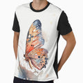 Boho Butterfly Art by Peek-Designs - Adult & Kids T-Shirts, Sweatshirts & Hoodies apparel design preview 1