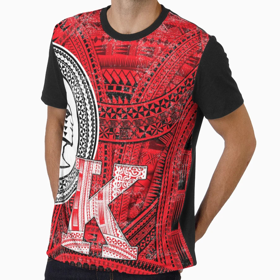 Kahuku Red Raiders T-Shirt - Graphic Print Men Women - T-Shirt, Sweatshirt, Hoodie