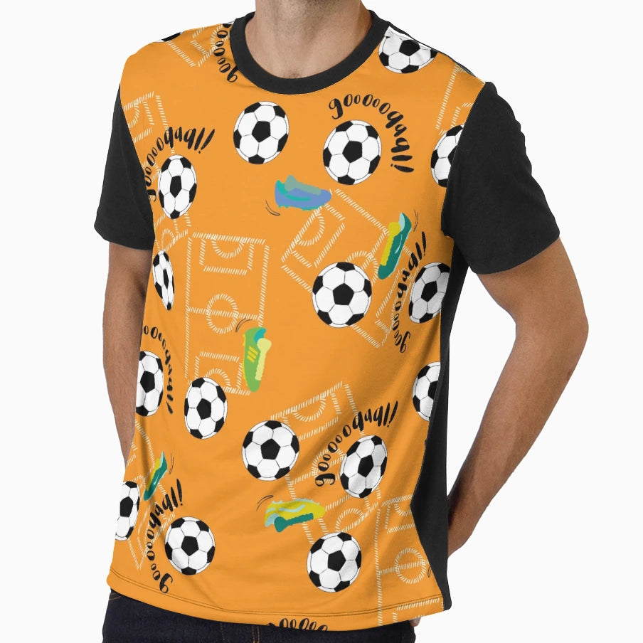 Football Field Goal Patterns T-Shirt - Graphic Print Men Women - T-Shirt, Sweatshirt, Hoodie