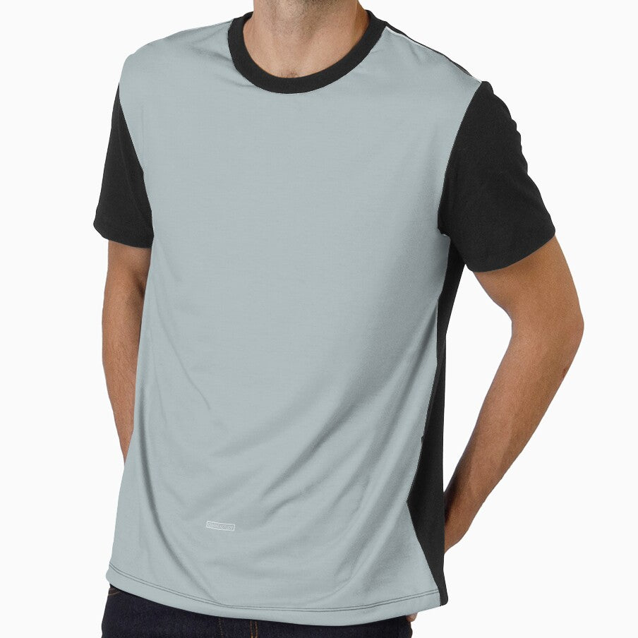 Boho Smoke Gray by QuantaStudy - Adult & Kids T-Shirts, Sweatshirts & Hoodies apparel design preview 1