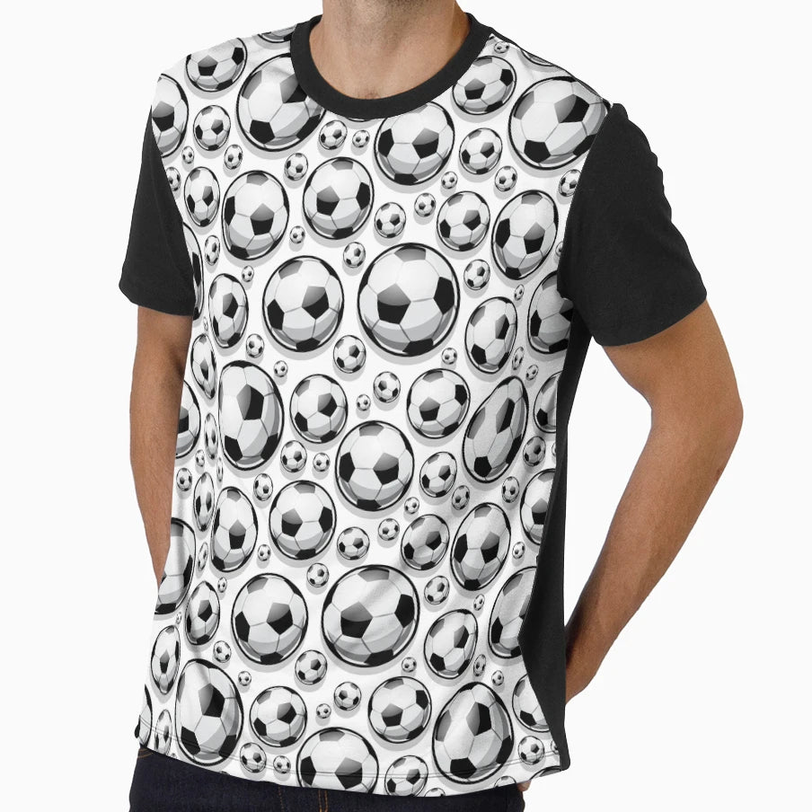 Football Patterns 1 T-Shirt - Streetwear Style Men Women - T-Shirt, Sweatshirt, Hoodie