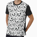 Football Patterns 1 T-Shirt - Streetwear Style Men Women - T-Shirt, Sweatshirt, Hoodie