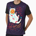 "I'M TRYING ANYWAY" Catstronaut by thelatestkate - Adult & Kids T-Shirts, Sweatshirts & Hoodies apparel design preview 1