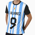 Julian Alvarez Argentina World Cup T-Shirt - Fun Novelty Design Unisex - T-Shirt, Sweatshirt, Hoodie