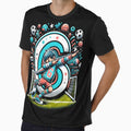 6 Year Old Soccer Birthday T-Shirt - Minimalist Print Unisex - T-Shirt, Sweatshirt, Hoodie