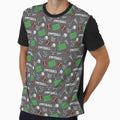 Football Fun Dark Gray T-Shirt - Unique Graphic Unisex - T-Shirt, Sweatshirt, Hoodie
