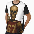 Skeleton 67 Halloween Spirit T-Shirt - Aesthetic Graphic for Adults - T-Shirt, Sweatshirt, Hoodie