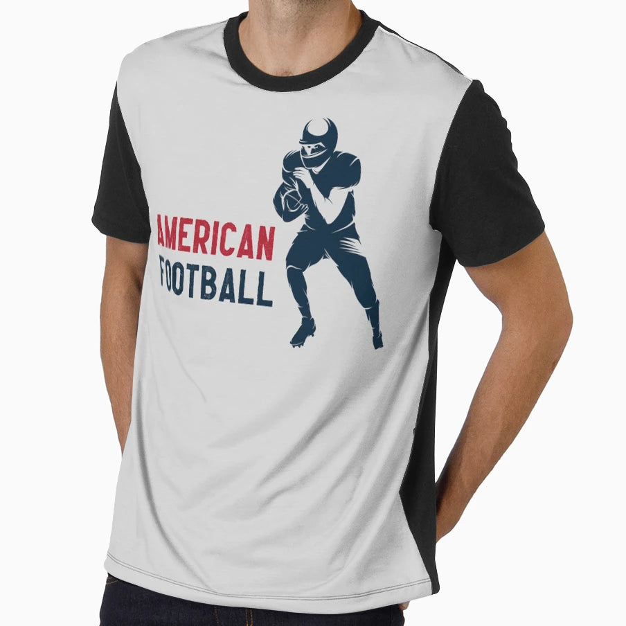 American Football T-Shirt - Novelty Apparel Unisex - T-Shirt, Sweatshirt, Hoodie