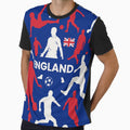 Soccer England T-Shirt - Unique Graphic Unisex - T-Shirt, Sweatshirt, Hoodie