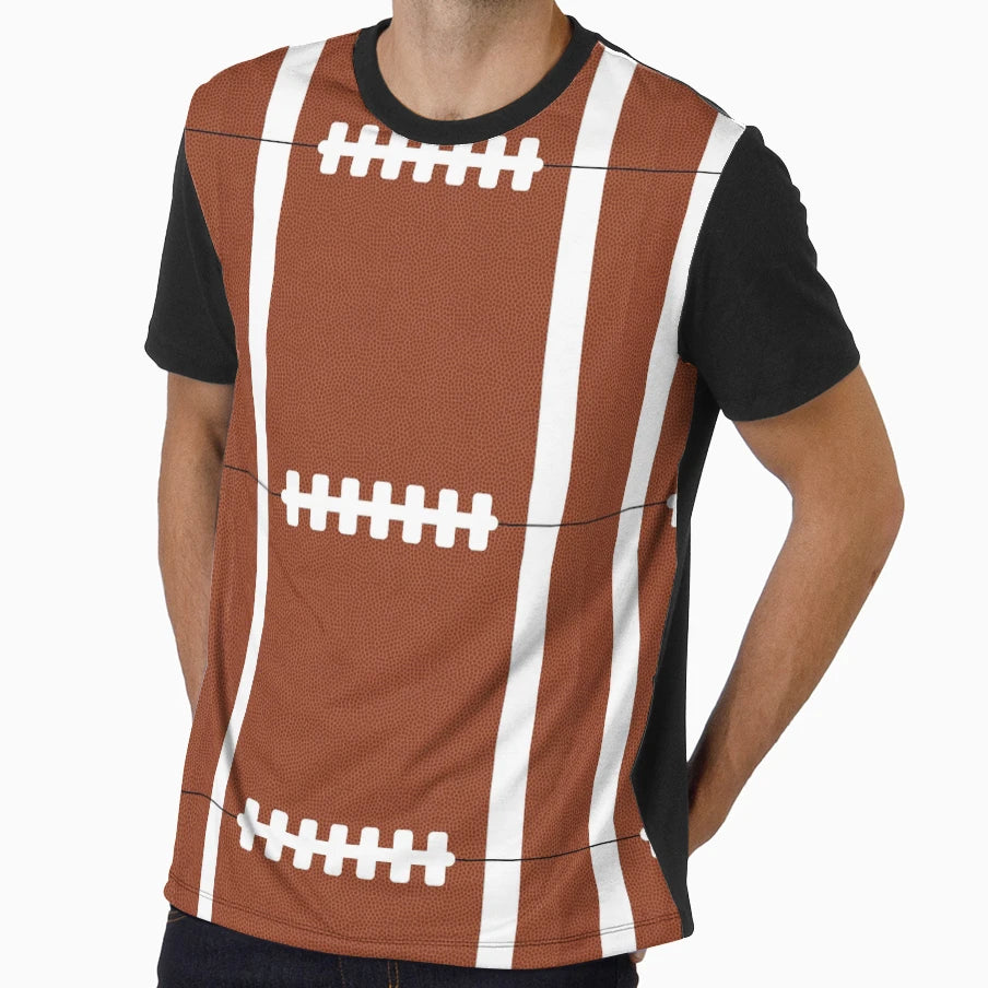 American Football Ball T-Shirt - Unique Graphic Men Women - T-Shirt, Sweatshirt, Hoodie