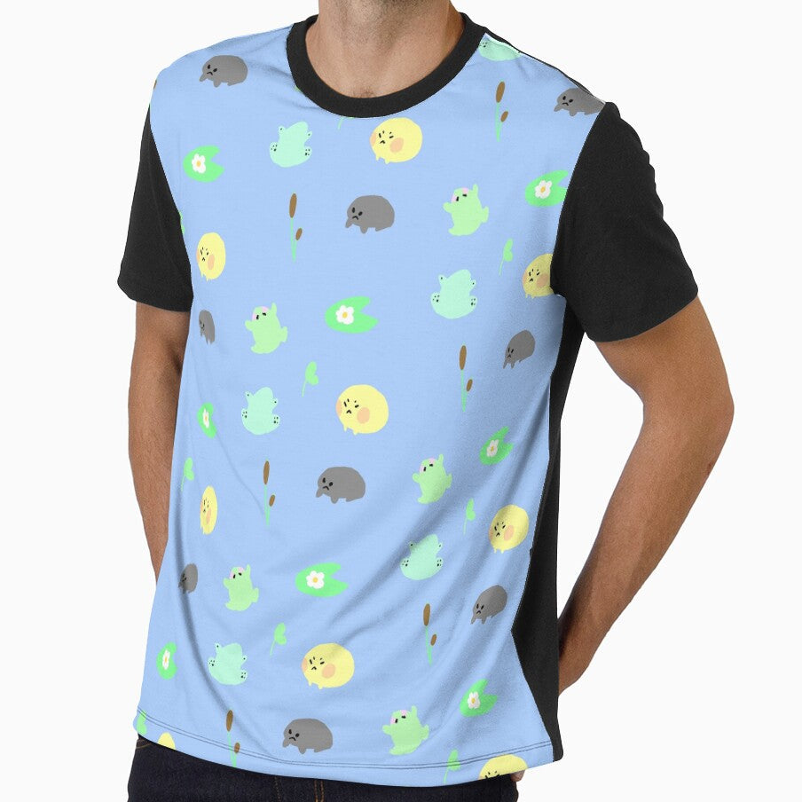 Frogs! by DoodleFortress - Adult & Kids T-Shirts, Sweatshirts & Hoodies apparel design preview 1
