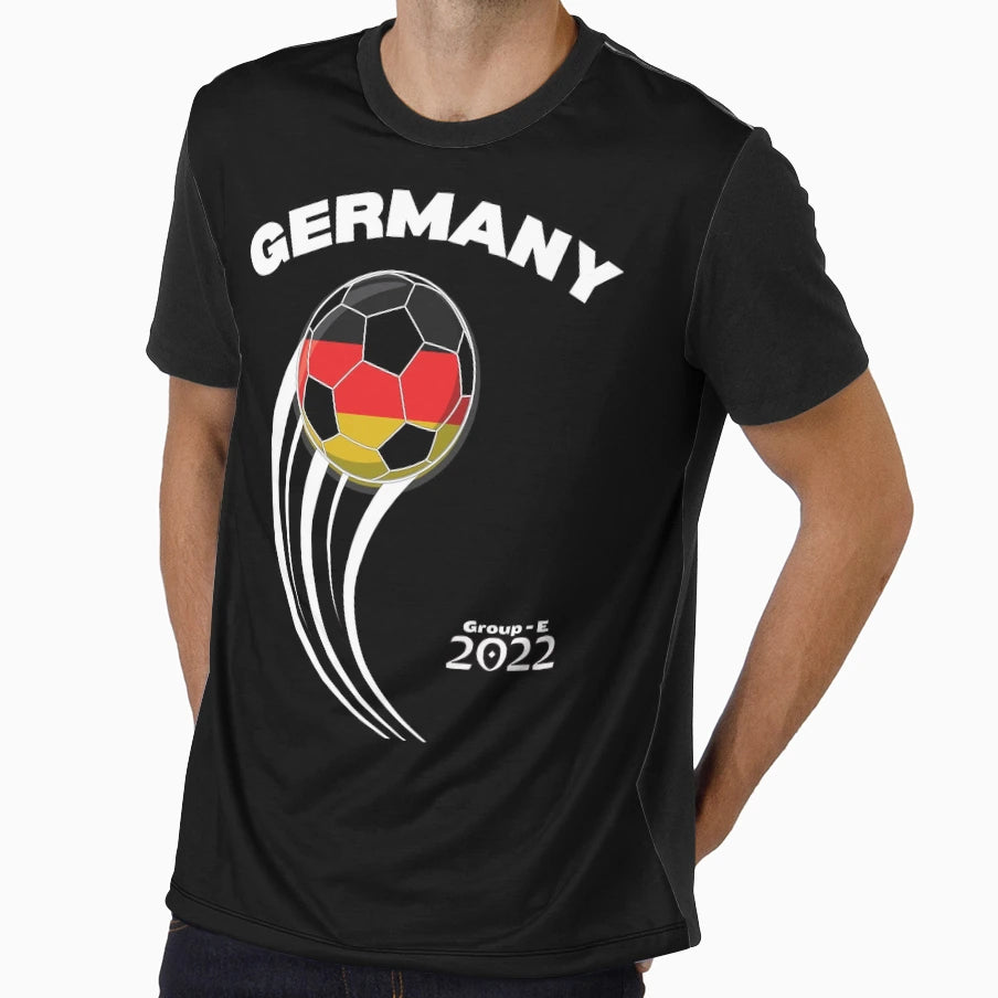 World Cup 2022 Team Germany T-Shirt - Minimalist Print Unisex - T-Shirt, Sweatshirt, Hoodie