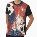 Soccer Pattern T-Shirt - Aesthetic Graphic Men Women - T-Shirt, Sweatshirt, Hoodie