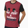 Not Just Football School T-Shirt - Graphic Print Men Women - T-Shirt, Sweatshirt, Hoodie