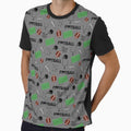 Football Fun Gray T-Shirt - Unique Graphic Men Women - T-Shirt, Sweatshirt, Hoodie