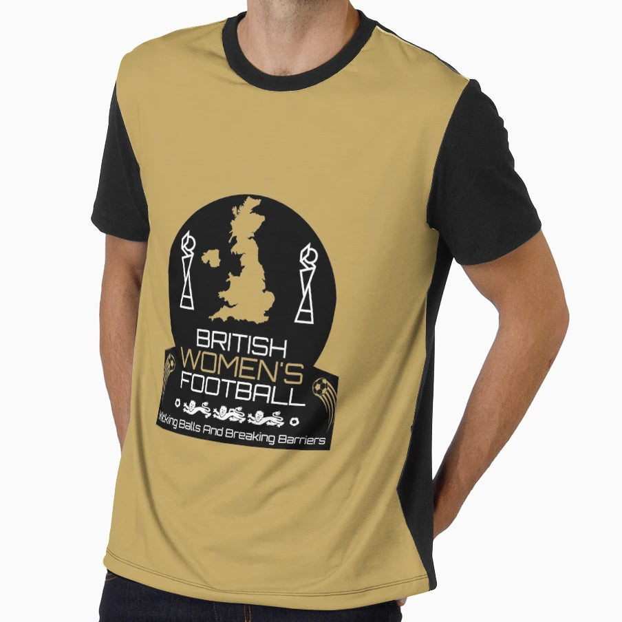 British Womens Football Soccer T-Shirt - Graphic Print Unisex - T-Shirt, Sweatshirt, Hoodie