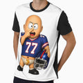 Funny American Football Player T-Shirt - Casual Everyday Wear Unisex - T-Shirt, Sweatshirt, Hoodie
