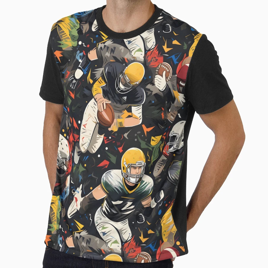 Football Fever Is Air Let Pigskin T-Shirt - Unique Graphic for Adults - T-Shirt, Sweatshirt, Hoodie