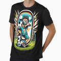 9 Year Old Young Football Birthday T-Shirt - Aesthetic Graphic Unisex - T-Shirt, Sweatshirt, Hoodie