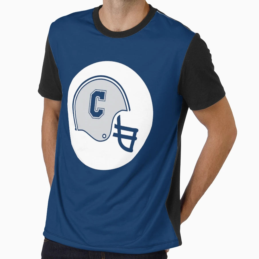 Dallas Football Circle T-Shirt - Custom Art Print Unisex - T-Shirt, Sweatshirt, Hoodie