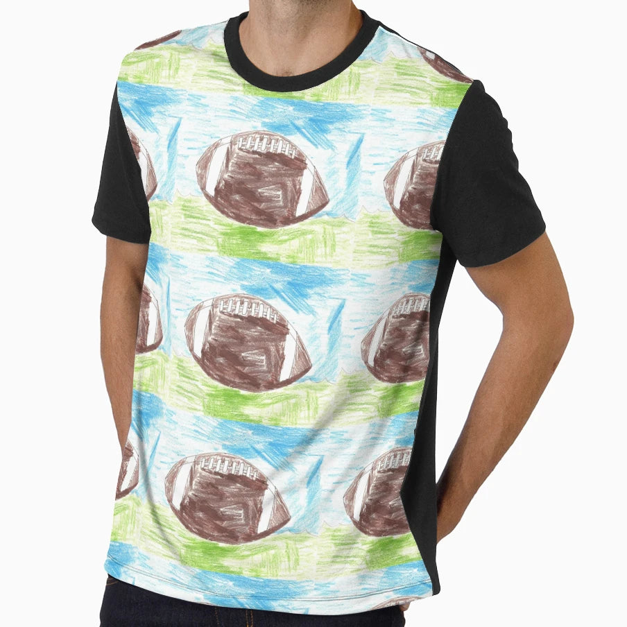 Football Star T-Shirt - Minimalist Print Unisex - T-Shirt, Sweatshirt, Hoodie