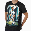 11 Year Old Young Football Birthday T-Shirt - Aesthetic Graphic for Adults - T-Shirt, Sweatshirt, Hoodie