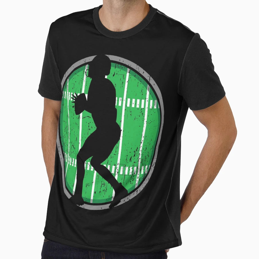 Football Quarterback T-Shirt - Casual Everyday Wear Unisex - T-Shirt, Sweatshirt, Hoodie