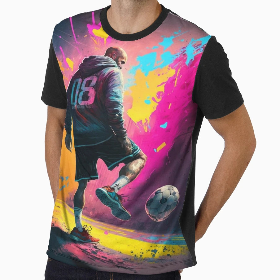 Soccer Neon T-Shirt - Fun Novelty Design Men Women - T-Shirt, Sweatshirt, Hoodie
