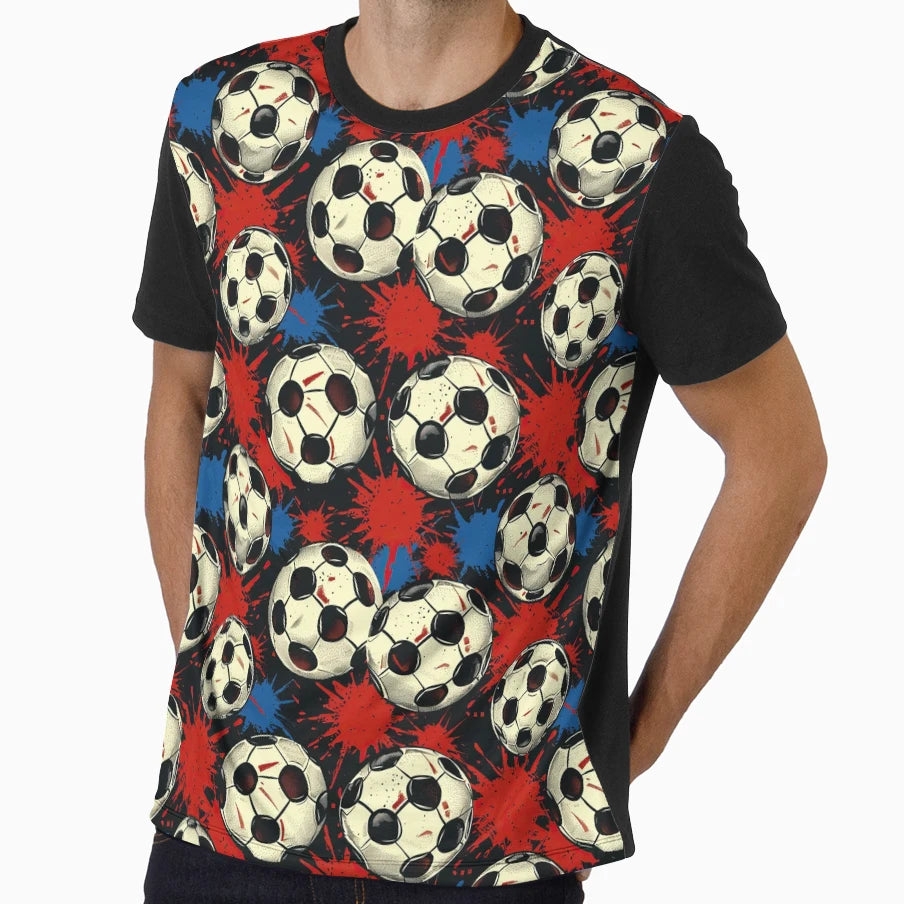 Football T-Shirt - Aesthetic Graphic Unisex - T-Shirt, Sweatshirt, Hoodie