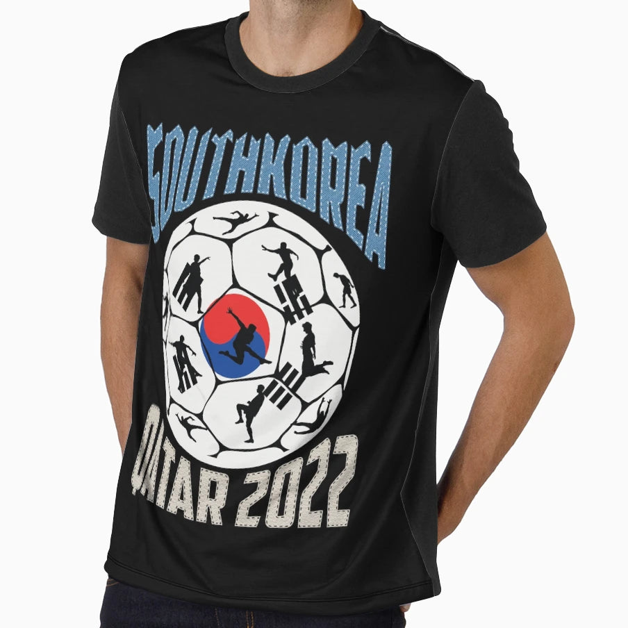 Southkorea World Cup Qatar 2022 T-Shirt - Casual Everyday Wear Men Women - T-Shirt, Sweatshirt, Hoodie