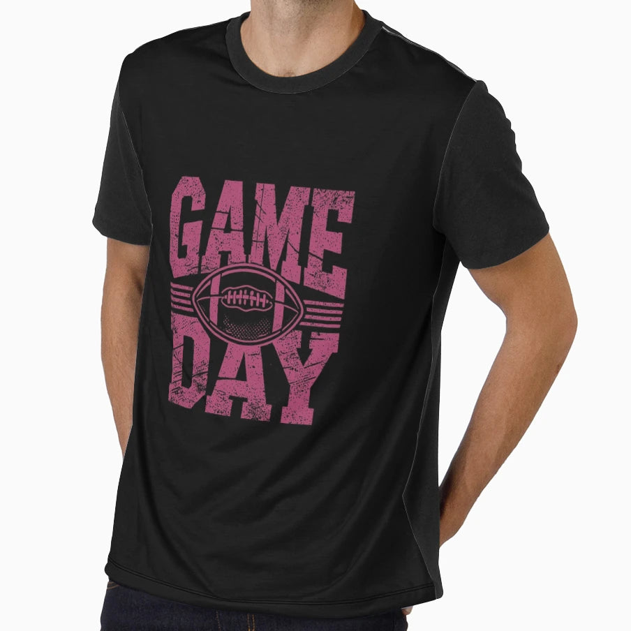 Game Day Football Grunge T-Shirt - Trendy Graphic Unisex - T-Shirt, Sweatshirt, Hoodie