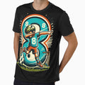 8 Year Old Young Football Birthday T-Shirt - Unique Graphic for Adults - T-Shirt, Sweatshirt, Hoodie