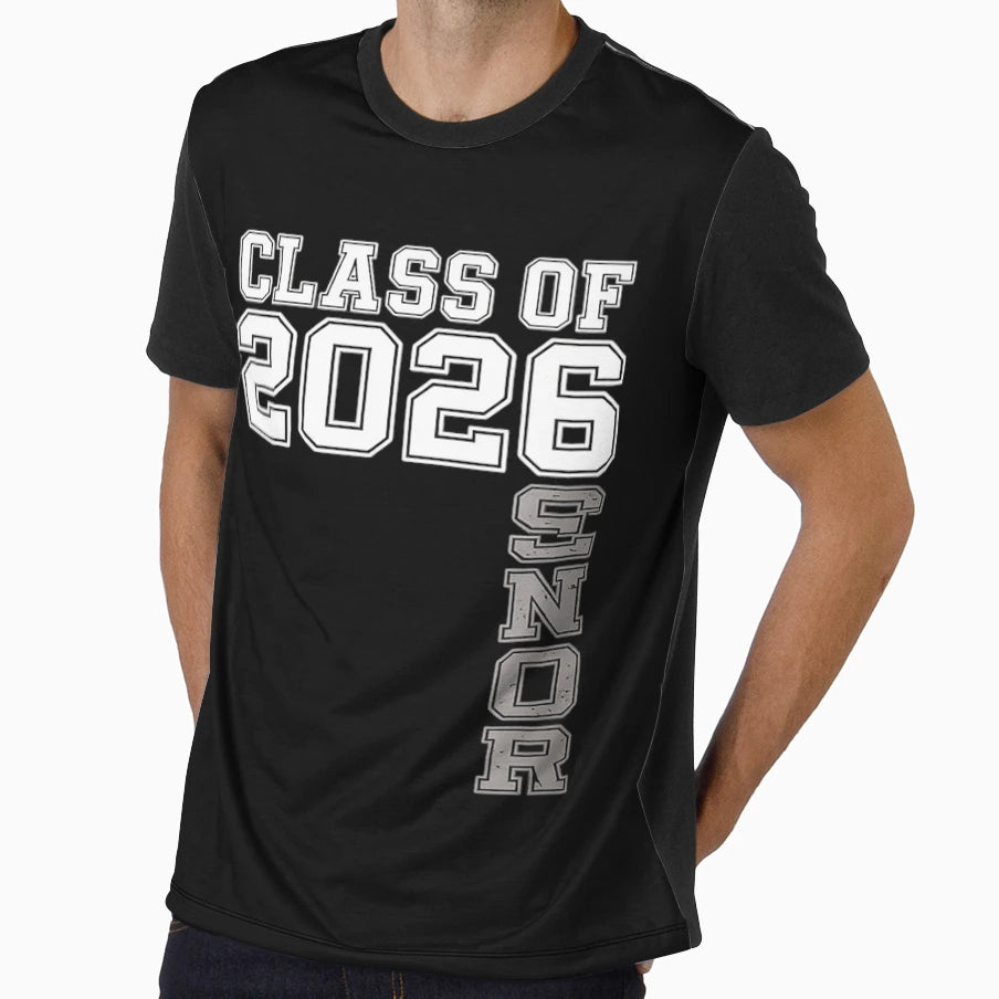 2026 Senior 2026 Graduation 1 T-Shirt - Fun Novelty Design Men Women - T-Shirt, Sweatshirt, Hoodie