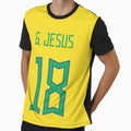 Gabriel Jesus Brazil 2022 T-Shirt - Streetwear Style Men Women - T-Shirt, Sweatshirt, Hoodie
