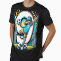 9 Year Old Young Football Birthday T-Shirt - Trendy Graphic Men Women - T-Shirt, Sweatshirt, Hoodie