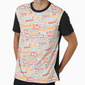 Positive Words, Pattern, by graphic-genie - Adult & Kids T-Shirts, Sweatshirts & Hoodies apparel design preview 1