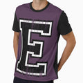 Big Varsity Letter E T-Shirt - Unique Graphic Unisex - T-Shirt, Sweatshirt, Hoodie