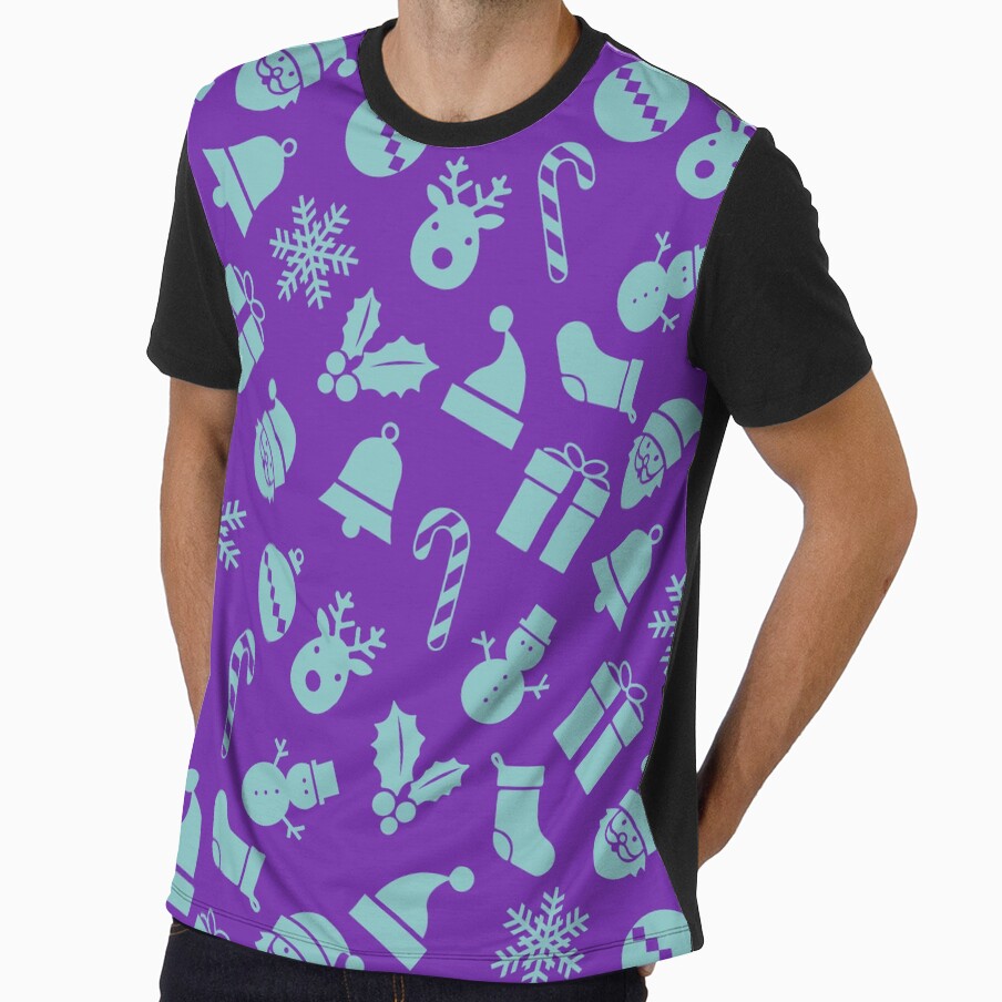 Unique Snow Winter Funny Christmas Happy Holiday - Adult & Kids T-Shirts, Sweatshirts & Hoodies apparel design preview 1